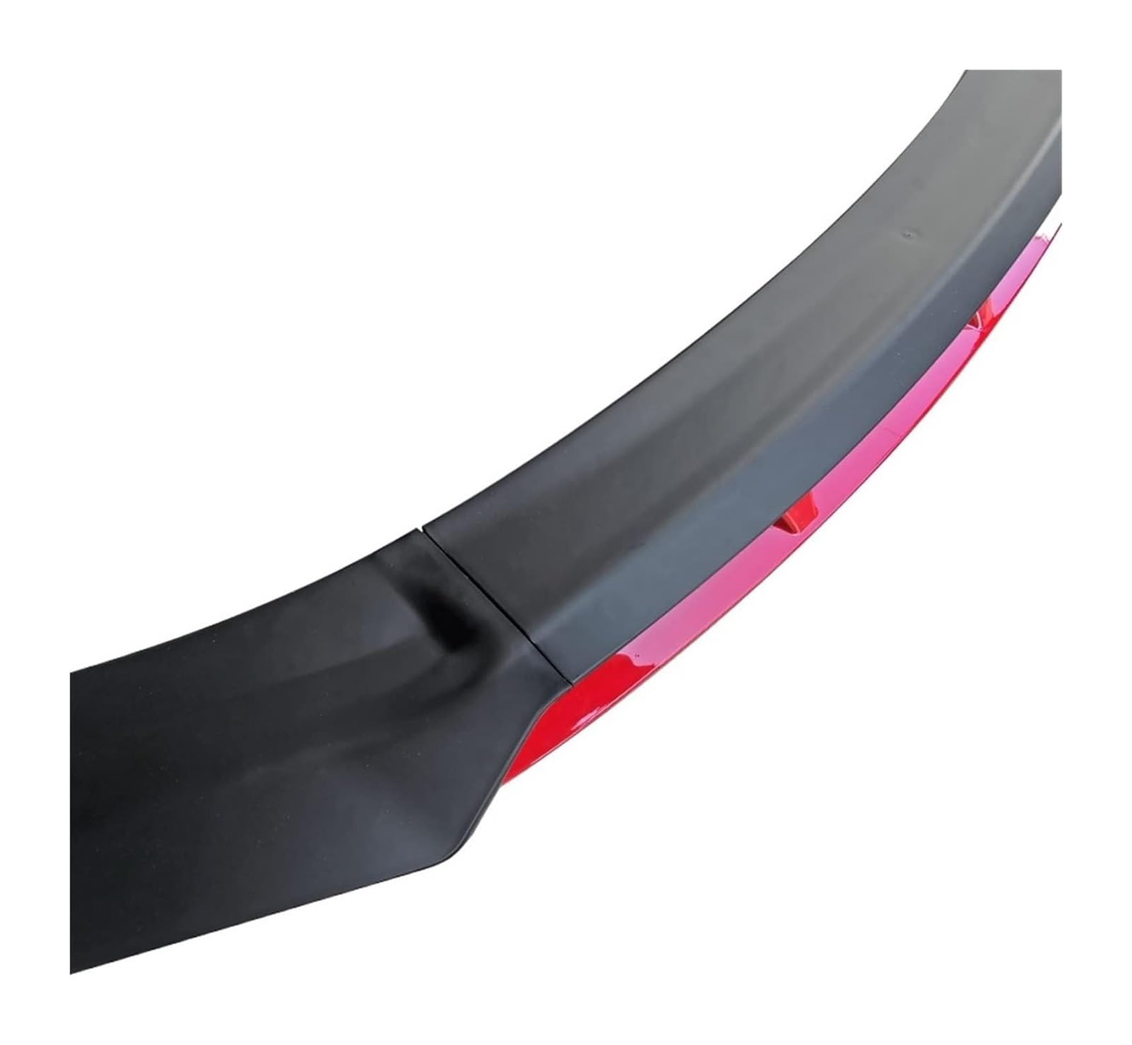 Frontstoßstange Spoiler Für P&eugeot 508 2019 Für DGS Typ Frontschürze Spoiler Schutz Platte Lip Body Kit Splitter Carbon Oberfläche Kinn Schaufel(Matt Black-red) von LADPZJNW