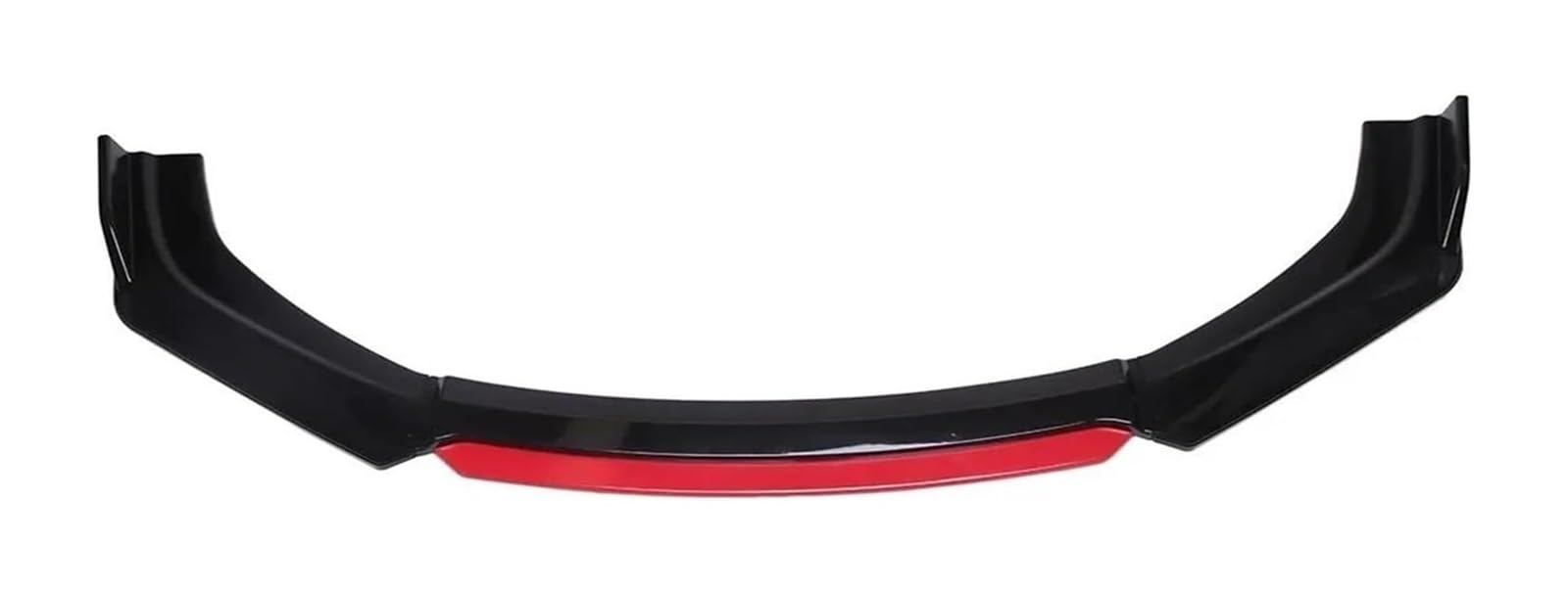 Frontstoßstange Spoiler Für VW Für G&olf 6 MK6 Für GTI Für GTD Univeral Breite Unten 183 Cm Frontschürze Lip Spoiler Splitter Diffusor Abdeckung Deflektor(Gloss Black Red) von LADPZJNW