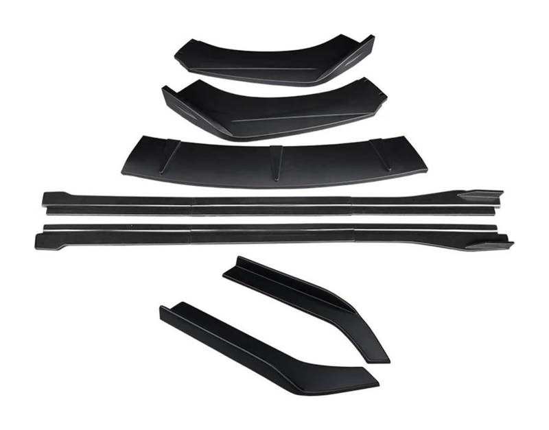 Frontstoßstange Spoiler Für VW Für p&assat B7 2011-2015 Vordere Stoßstange Lip Body Kit Kinn Spoiler Schutz Seitenschweller Erweiterungen Hinten Wrap Winkel Seite Schritt Rock(B) von LADPZJNW