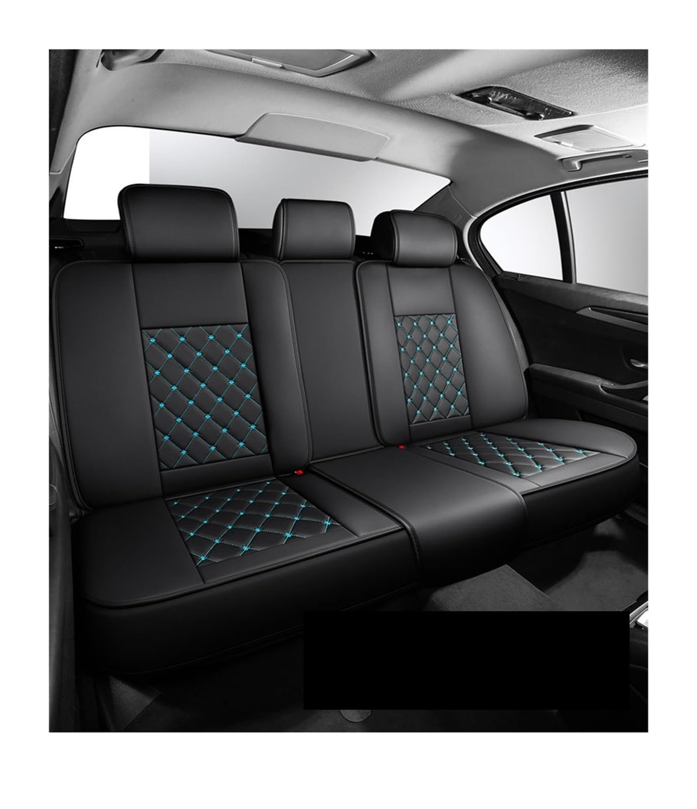 LADPZJNW Autositzbezüge Autositzbezüge, komplettes Set, Vier Jahreszeiten, universelle Lederbekleidung für die meisten Automodelle, Thing Auto Cushion. Sitzbezügesets(Grün,Set of seat Covers) von LADPZJNW