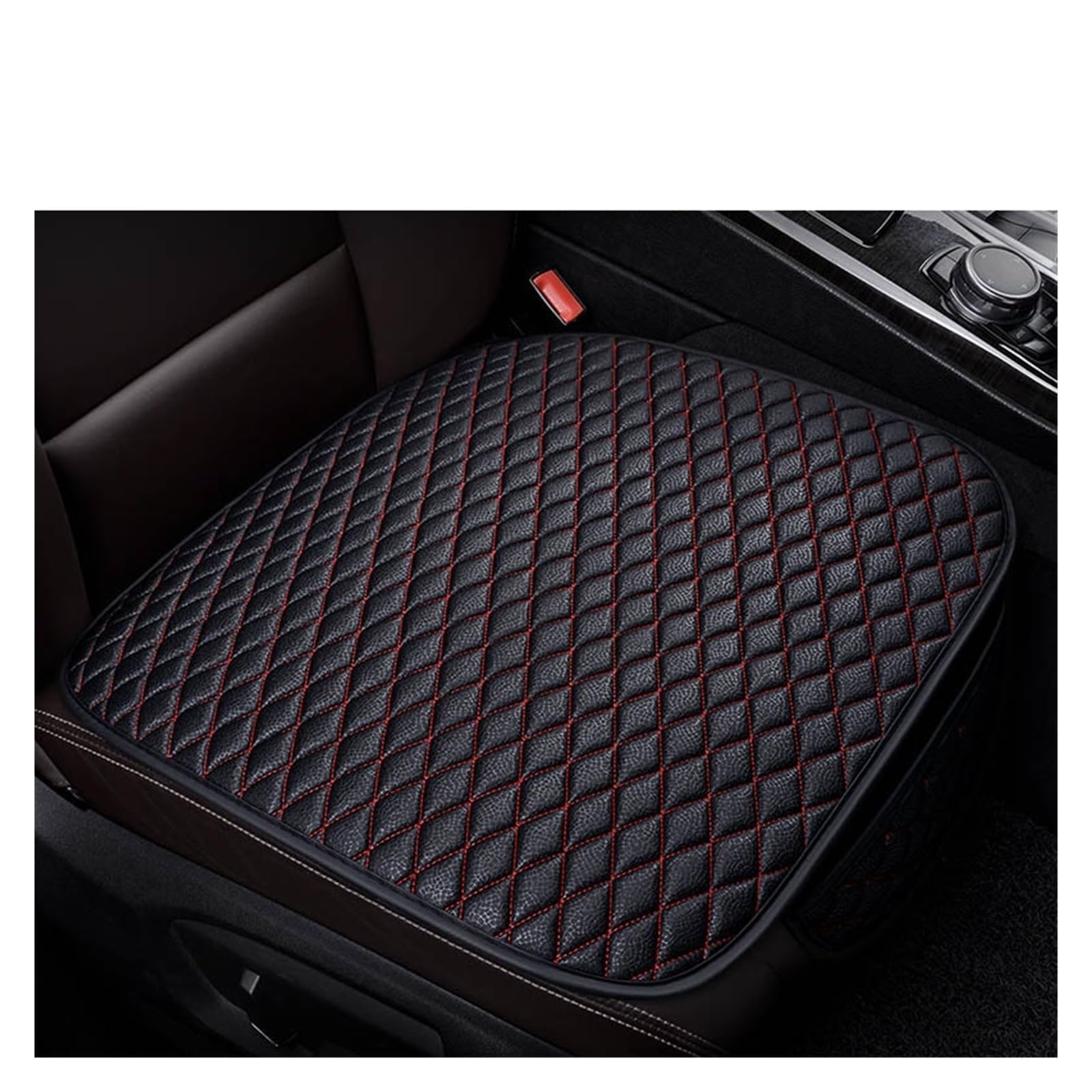 LADPZJNW Autositzbezüge Autositzkissen für Autositze, Sitzbezug, Limousine, SUV, Autositzschutz, Autositzbezug, Autositzbezüge. Sitzbezügesets(Schwarz,1pcs Front Seat Covers) von LADPZJNW