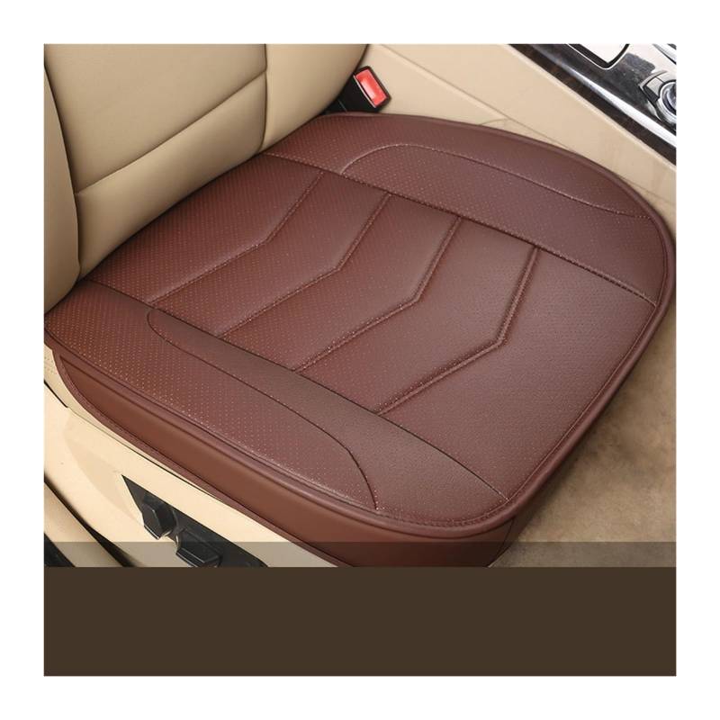 LADPZJNW Autositzbezüge Autositzschutz, Autositzbezug, Autositzbezüge, Autositzkissen für Autositze, Sitzbezug für Limousine und SUV. Sitzbezügesets(Braun,1pcs Front Seat Covers) von LADPZJNW