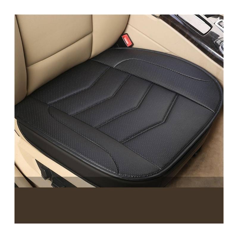 LADPZJNW Autositzbezüge Autositzschutz, Autositzbezug, Autositzbezüge, Autositzkissen für Autositze, Sitzbezug für Limousine und SUV. Sitzbezügesets(Schwarz,1pcs Front Seat Covers) von LADPZJNW