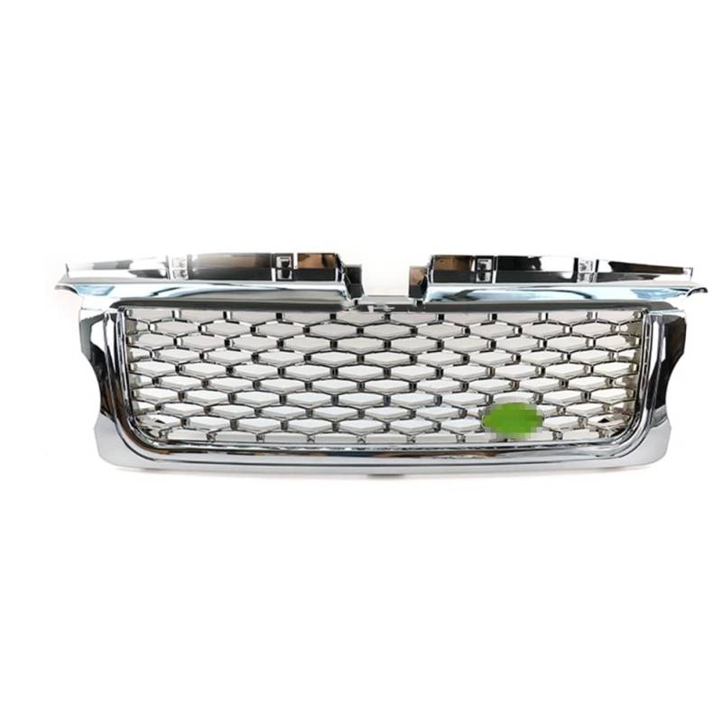 LADPZJNW Autositzbezüge Für L&and Range Für Sport Rover Für L320 Für L 320 2005-2009 Auto-Stoßfängergrill-Mittelteil Außen-Styling Oberer Grill Sitzbezügesets(Chrome Plating) von LADPZJNW