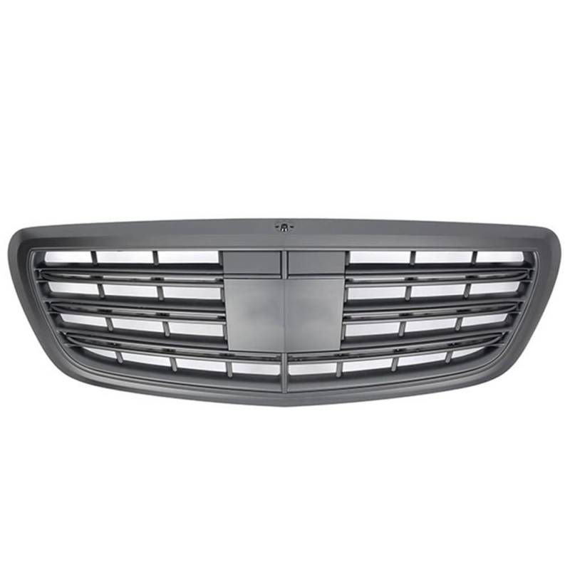 LADPZJNW Autositzbezüge Für M&ercedes Für B&ENZ Für S-Klasse Für W222 2014-2019 Front-Racing-Center-Kühlergrill Stoßstangengrill Sitzbezügesets(B) von LADPZJNW