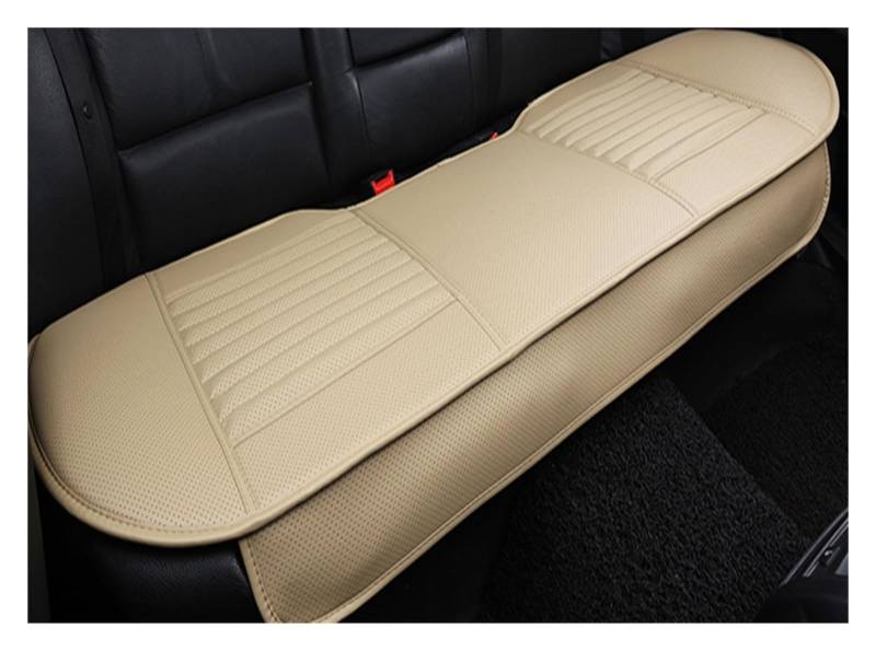 LADPZJNW Autositzbezüge Für Mercedes Für W124 Für W245 W212 W169 Ml W163 W246 Ml W164 Cla Gla W639 Universal Auto Sitzbezug. Sitzbezügesets(Beige,1 PCS Rear Seat Covers) von LADPZJNW