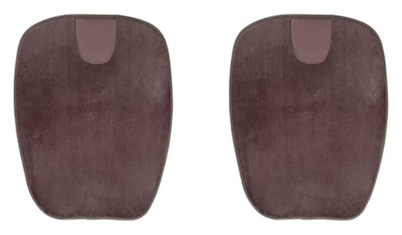 LADPZJNW Autositzbezüge Für Renegade Für Compass Für Grand Cherokee Für Wrangler JK Für Patriot Für Liberty Auto Sitzbezüge Kissen Matte Sitzbezügesets(Braun,2Pcs) von LADPZJNW