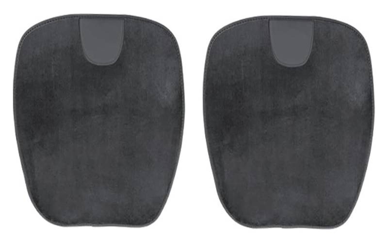 LADPZJNW Autositzbezüge Für Renegade Für Compass Für Grand Cherokee Für Wrangler JK Für Patriot Für Liberty Auto Sitzbezüge Kissen Matte Sitzbezügesets(Schwarz,2Pcs) von LADPZJNW