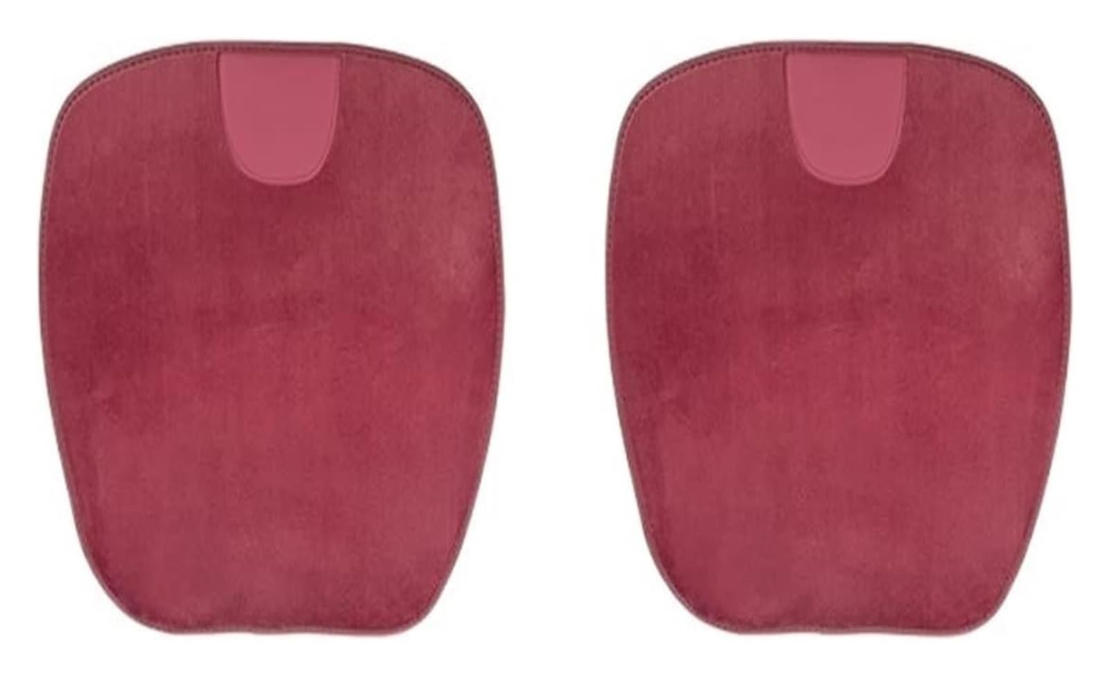 LADPZJNW Autositzbezüge Für Renegade Für Compass Für Grand Cherokee Für Wrangler JK Für Patriot Für Liberty Auto Sitzbezüge Kissen Matte Sitzbezügesets(rot,2Pcs) von LADPZJNW