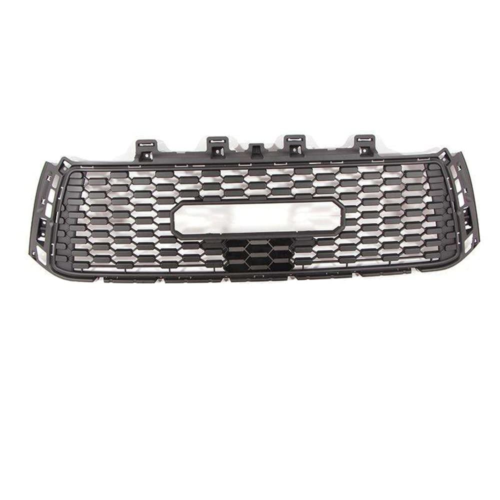 LADPZJNW Autositzbezüge Oberer Fronthaubengrill Racing-Grills ABS Mit -Stoßfängergitter Für T&oyota Für Tundra 2007-2013 Sitzbezügesets(with Upper Light Bar) von LADPZJNW