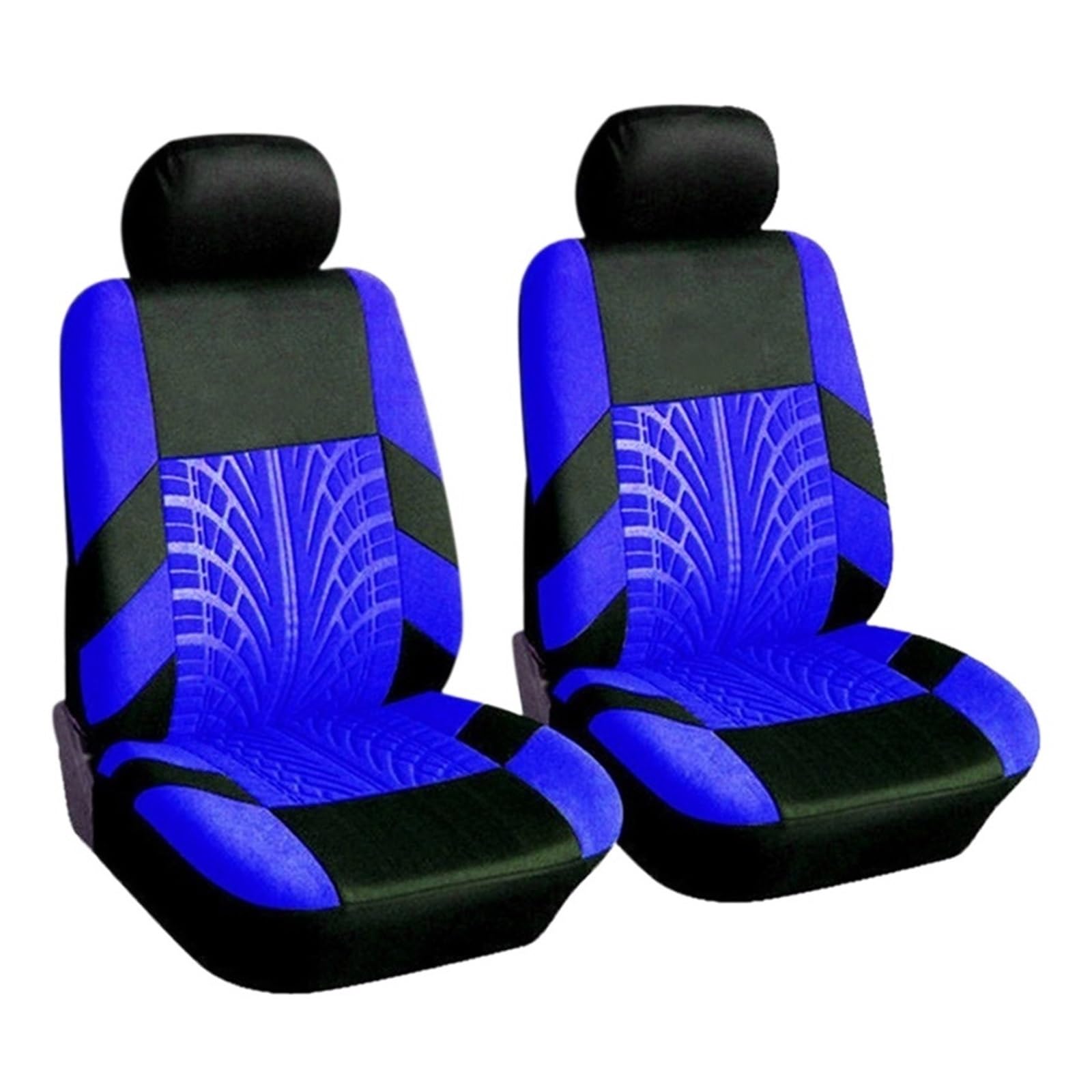 LADPZJNW Autositzbezüge Universell für Autobezüge, Sitz-Mesh-Schwamm-Design, vorne, Autositzbezug, Auto/LKW. Sitzbezügesets(Blau,2xHigh Back Seat Covers) von LADPZJNW