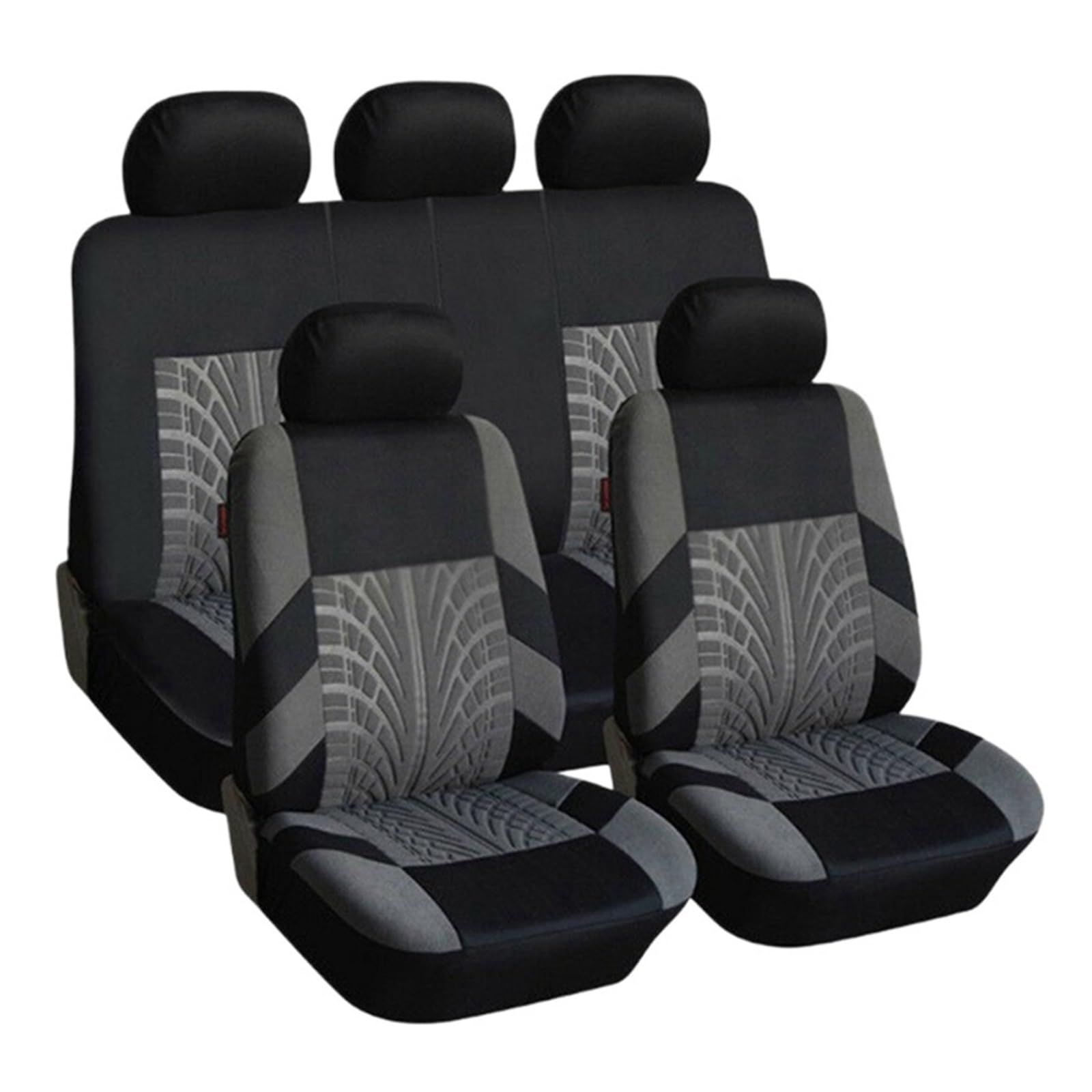 LADPZJNW Autositzbezüge Universell für Autobezüge, Sitz-Mesh-Schwamm-Design, vorne, Autositzbezug, Auto/LKW. Sitzbezügesets(Grey,Set of seat Covers) von LADPZJNW