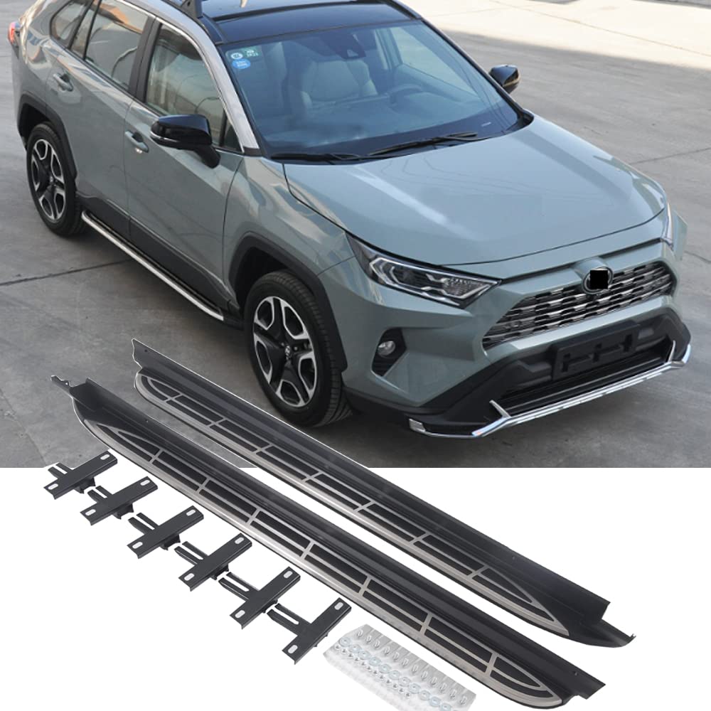 Für Toyota RAV4 2019 2020 2021+ Trittbrett, Seitenstritt-Nerf-Schutzpedale, 2 Stück/Set von LAFENG