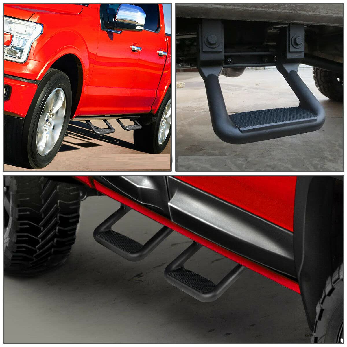 Kleines Pedal für Chevrolet Silverado 1500/2500/3500 1999-2021 Pick Up Running Board Side Step Nerf Bar Perotect Pedale Plattform von LAFENG