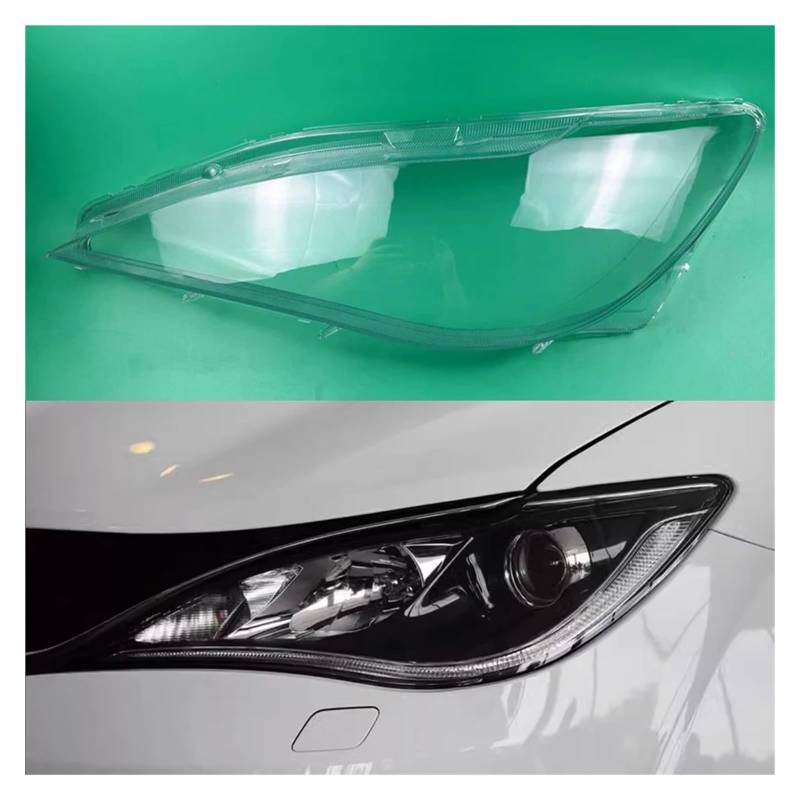 Autolinsenglas-Lichtlampen-Scheinwerferschale, kompatibel mit Chrysler Grand Voyager 2016–2019, transparenter Lampenschirm, Lampenabdeckung, Scheinwerferabdeckung(Left) von LAINGJINGMEI