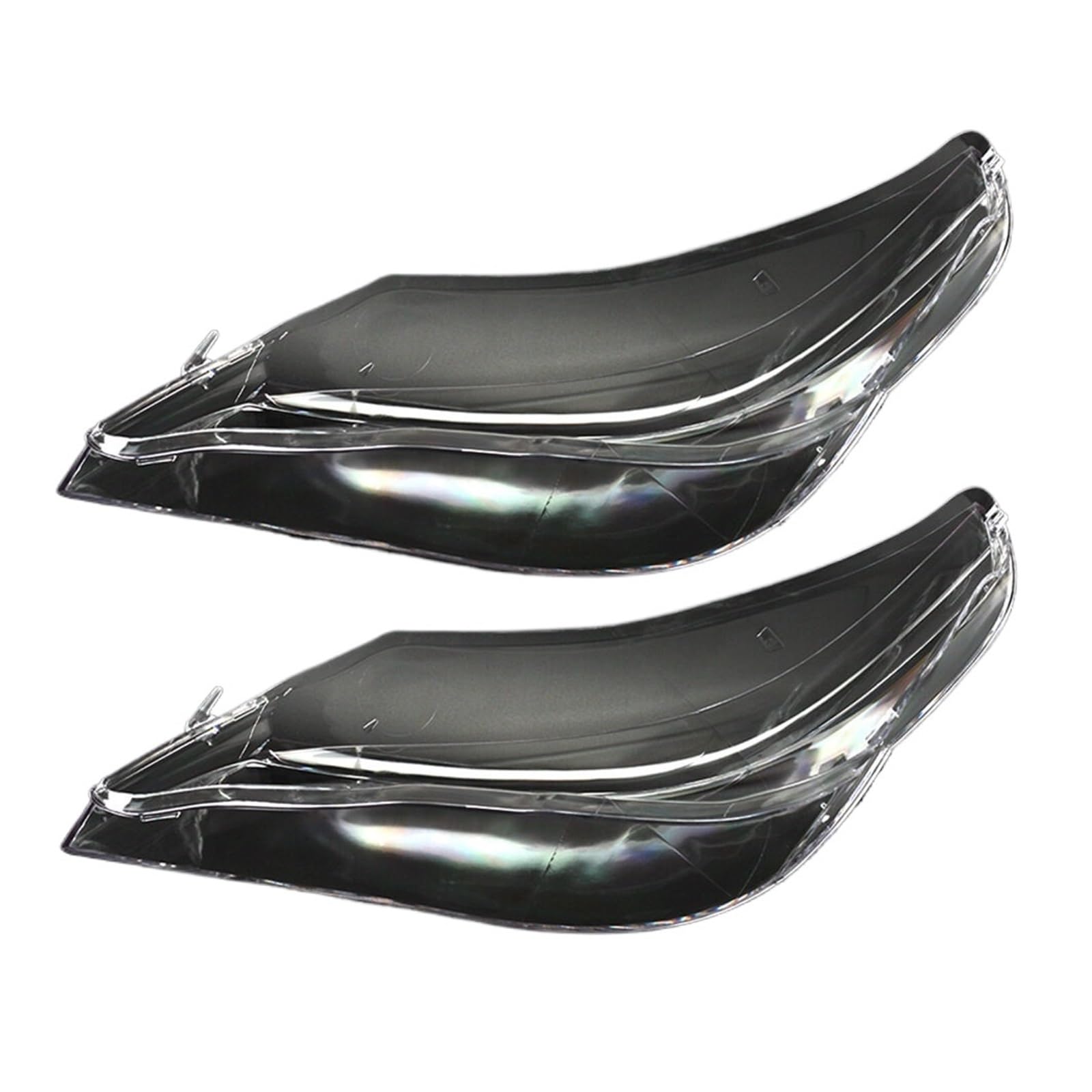 Kompatibel for BMW 5 Series E60 E61 2003 2004 2005~2010 Auto-Scheinwerferlinse Glas Lampenabdeckung Linsenabdeckung LED-Scheinwerfer Lampenschirm Helle Schale(Pair) von LAINGJINGMEI