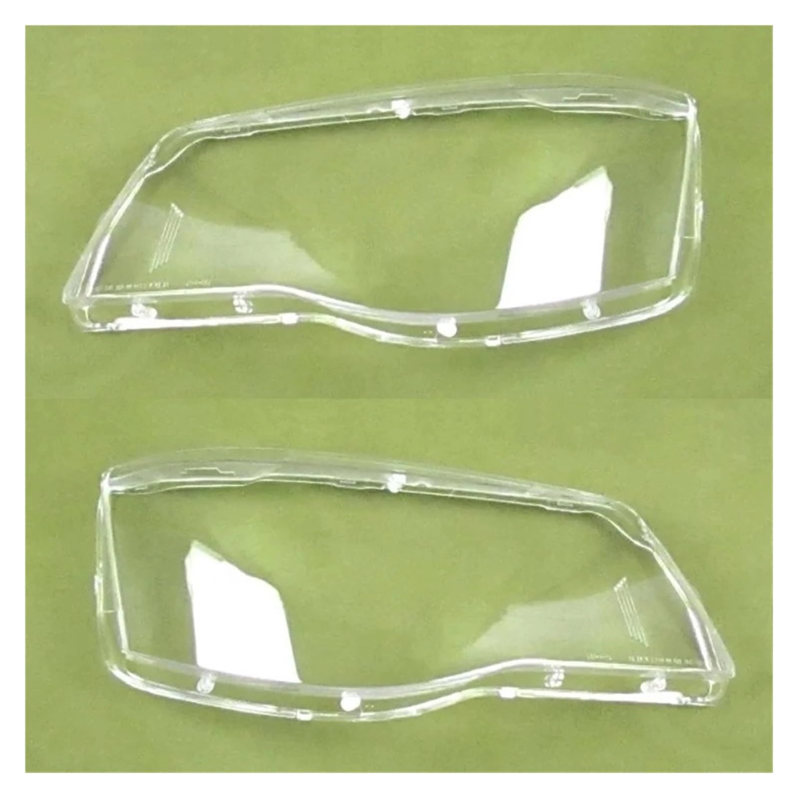 Kompatibel mit Chrysler Grand Voyager 2013 2014, Autozubehör, Scheinwerfer-Objektivabdeckung, Scheinwerferschale, transparenter Lampenschirm(2PCS Left and Right) von LAINGJINGMEI