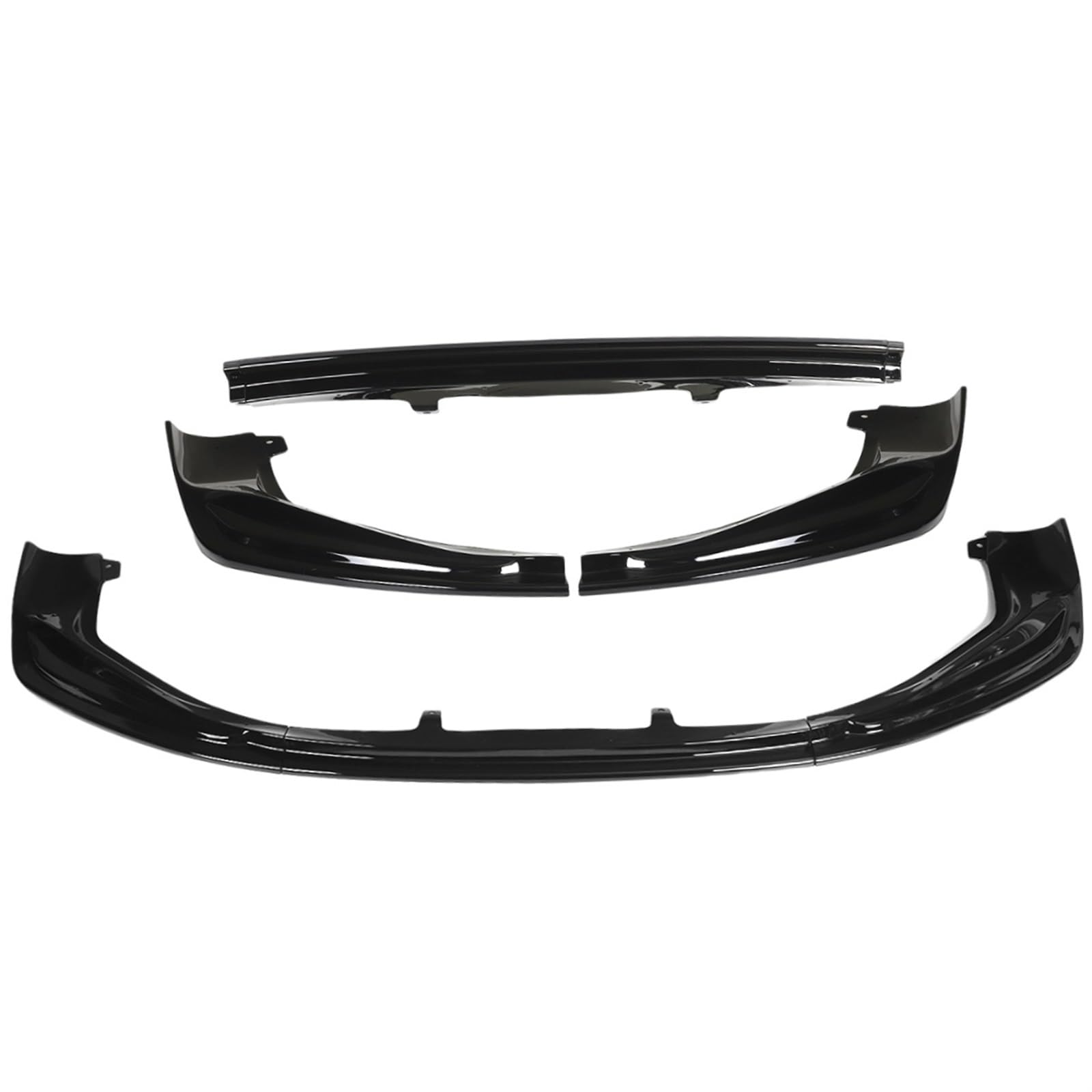 LAINGJINGMEI 2022 Auto Front Stoßstange Splitter Lip Kompatibel for Lexus IS250 IS350 IS300 F-Sport 2014-2016 Spoiler Körper Kit Diffusor Schutz Schutz(Glossy Black) von LAINGJINGMEI