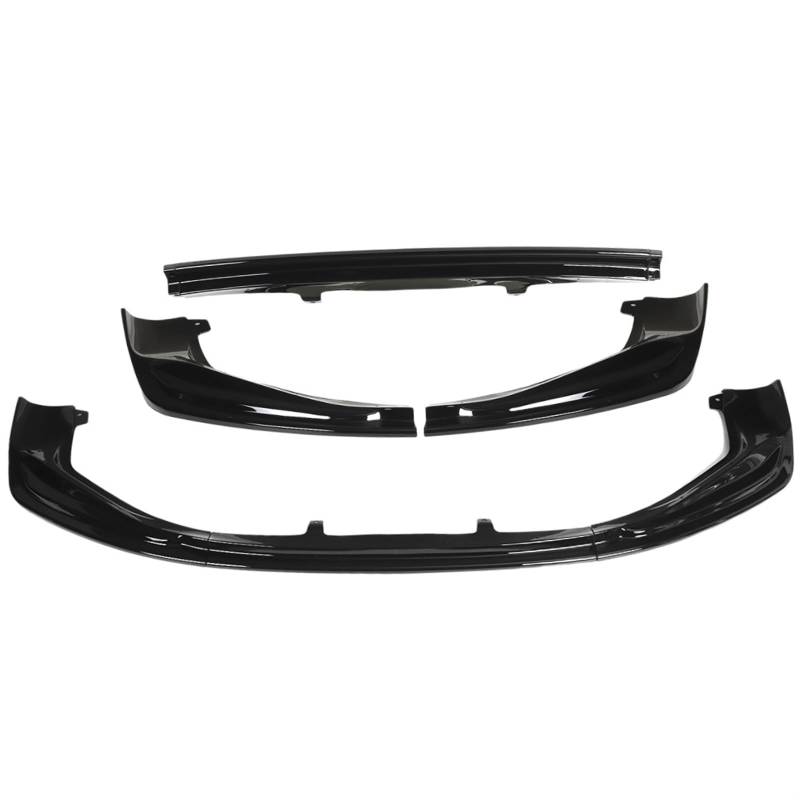 LAINGJINGMEI 2022 Auto Front Stoßstange Splitter Lip Kompatibel for Lexus IS250 IS350 IS300 F-Sport 2014-2016 Spoiler Körper Kit Diffusor Schutz Schutz(Glossy Black) von LAINGJINGMEI