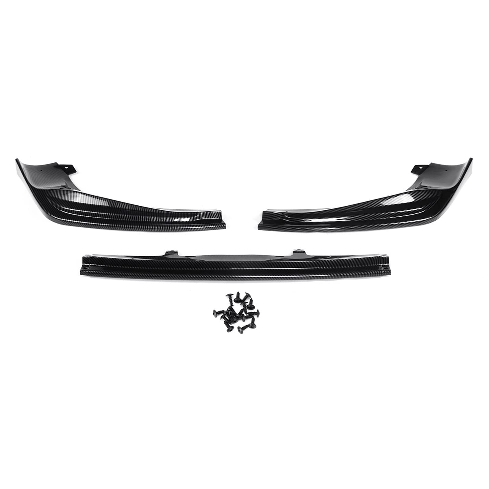 LAINGJINGMEI 3-teiliges Carbon-Frontspoiler-Lippensplitter-Diffusor-Spoiler-Kinn-Bodykit for Lexus IS250 IS350 IS200T F-Sport 2014 2015 2016 von LAINGJINGMEI