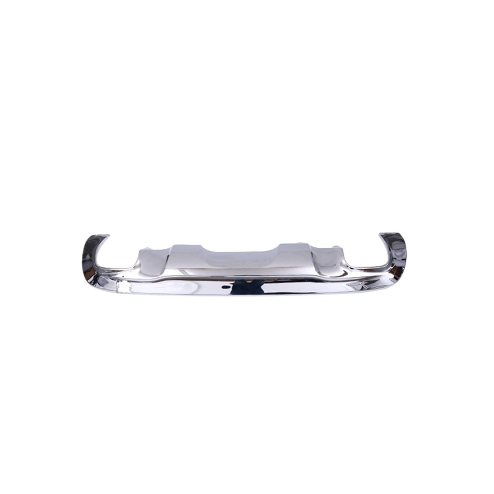 LAINGJINGMEI A1568850925 Chromzierleiste for Heckstoßstange, Chrom-Styling, Spoiler, Diffusor, Zubehör, kompatibel for Mercedes Benz GLA X156 W156 GLA220 GLA200(Glossy Silver) von LAINGJINGMEI