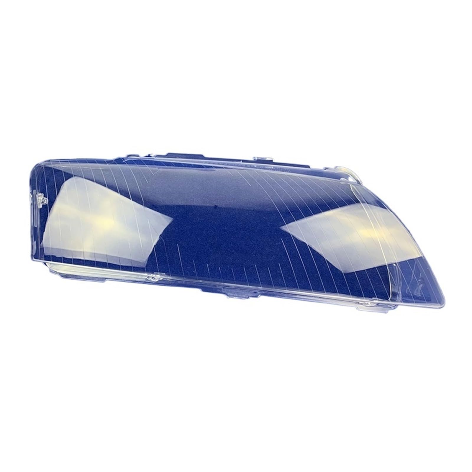 LAINGJINGMEI Auto-Scheinwerfergehäuse, kompatibel for Audi A8 D3 D4 2004–2017, Auto-Frontscheinwerfer-Abdeckung, Glas, Lampenschale, Objektiv, Glaskappen, Licht, Lampenschirm(A8 D3 04-10 Right) von LAINGJINGMEI