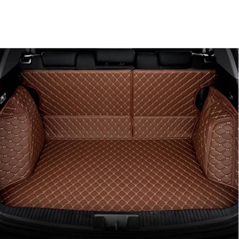 LAINGJINGMEI Benutzerdefinierte Kofferraummatte kompatibel for BMW alle Modelle F30 F10 E46 X5 X1 X3 E36 E90 E39 E70 X5 X4 X6 Autozubehör Styling(Brown) von LAINGJINGMEI