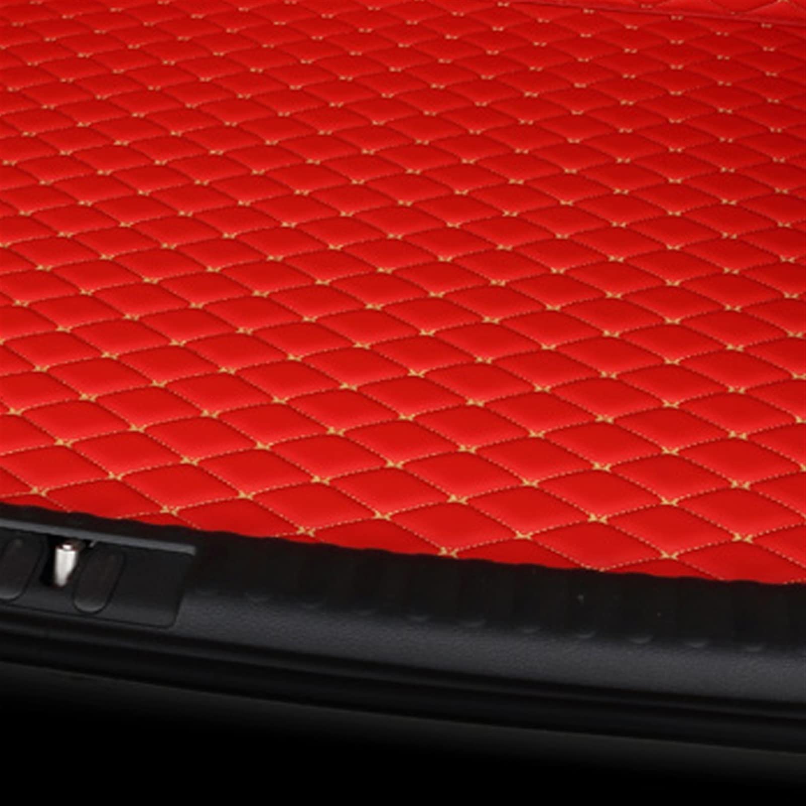 LAINGJINGMEI Benutzerdefinierte Kofferraummatten kompatibel for Roewe 350 360 550 750 950 W5 E950 RX5 I6 RX3 Ei5 RX8 MARVEL X I5 I6 WHALE LOMEMO Auto Cargo Liner(Red) von LAINGJINGMEI