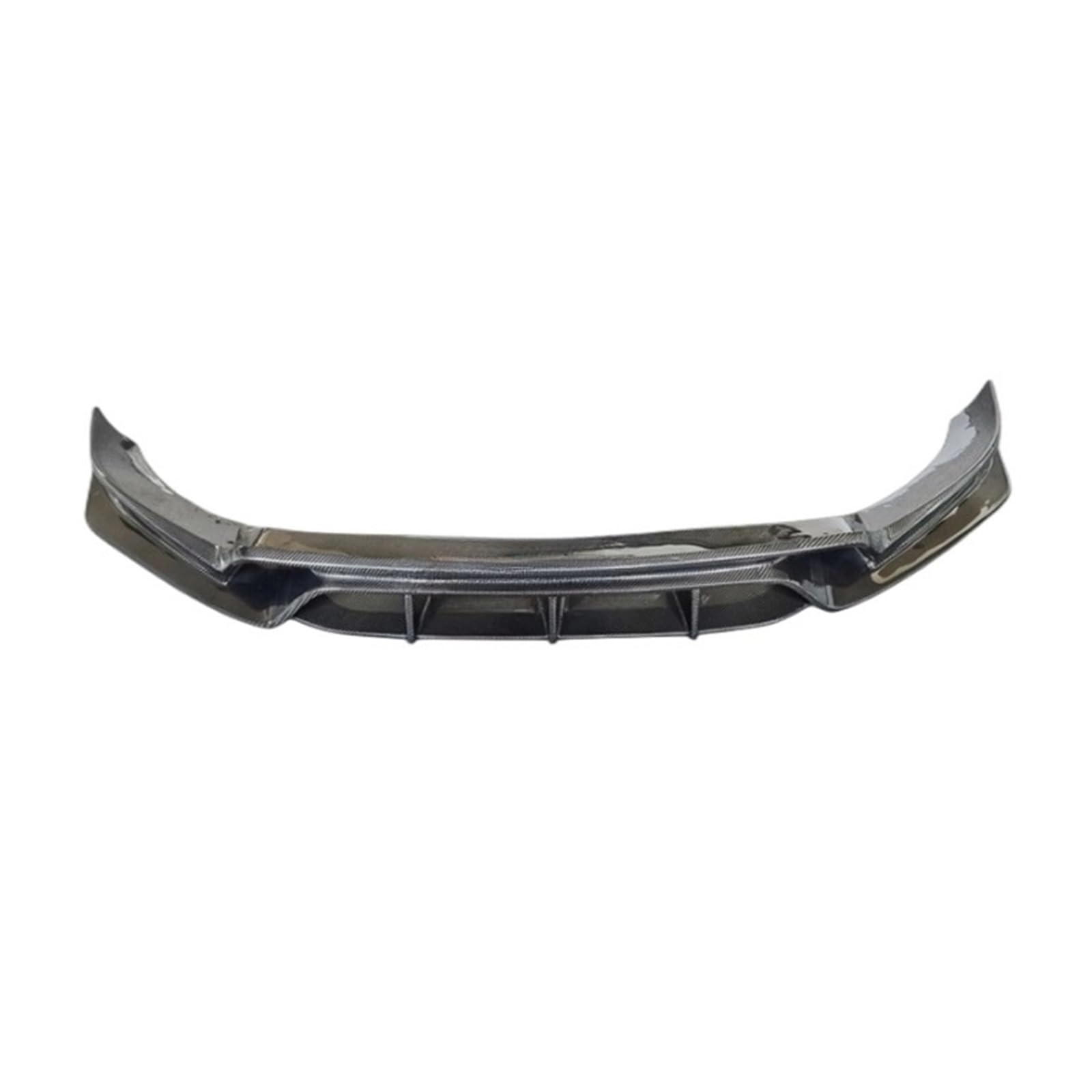 LAINGJINGMEI Carbon Fiber Front Bumper Lip Kompatibel for Porsche Cayenne 9Y0 2018-2022 von LAINGJINGMEI