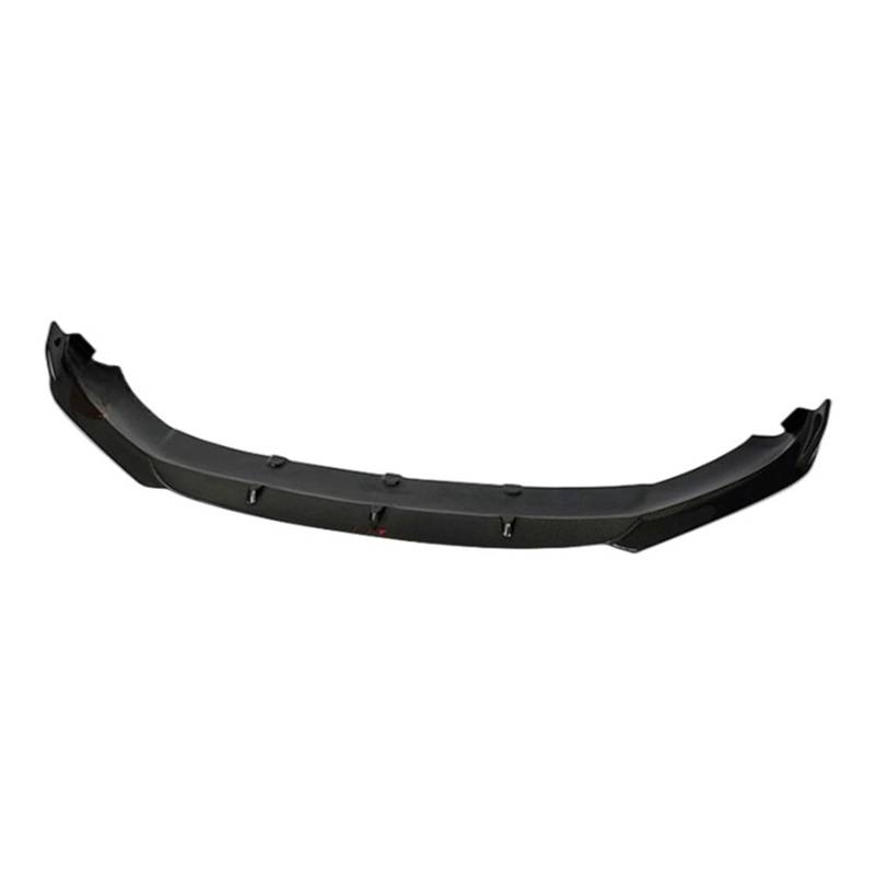 LAINGJINGMEI Carbon Fiber Front Lip Front Stoßstange Skid Platte Kompatibel for Porsche Macan 95B 18-20 von LAINGJINGMEI