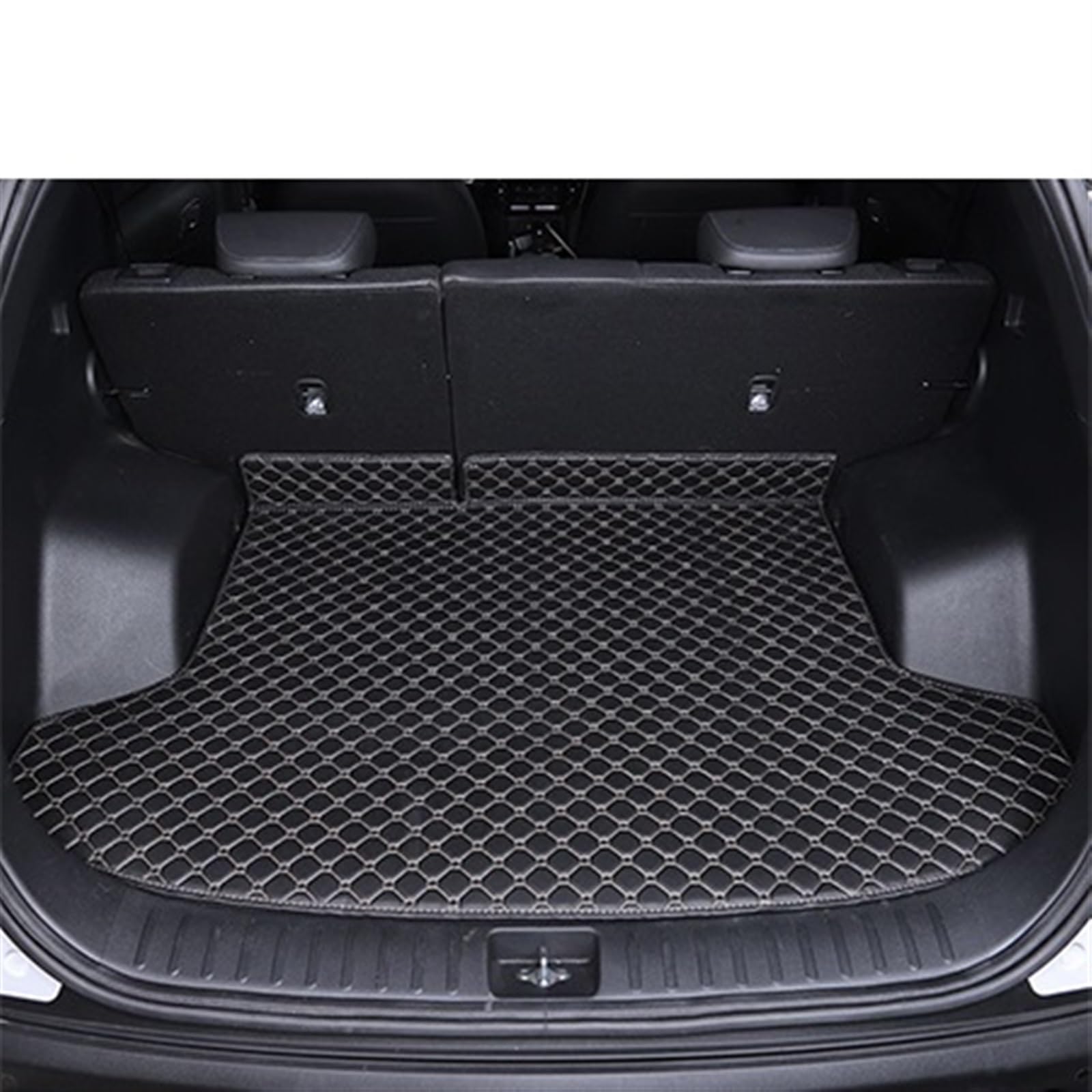 LAINGJINGMEI Custom Car Full Surround Trunk Mat kompatibel for Hyundai Creta Ix25 2015 2016 201–2019. Rutschfeste und leicht zu reinigende Custom Car Trunk Mat(4) von LAINGJINGMEI