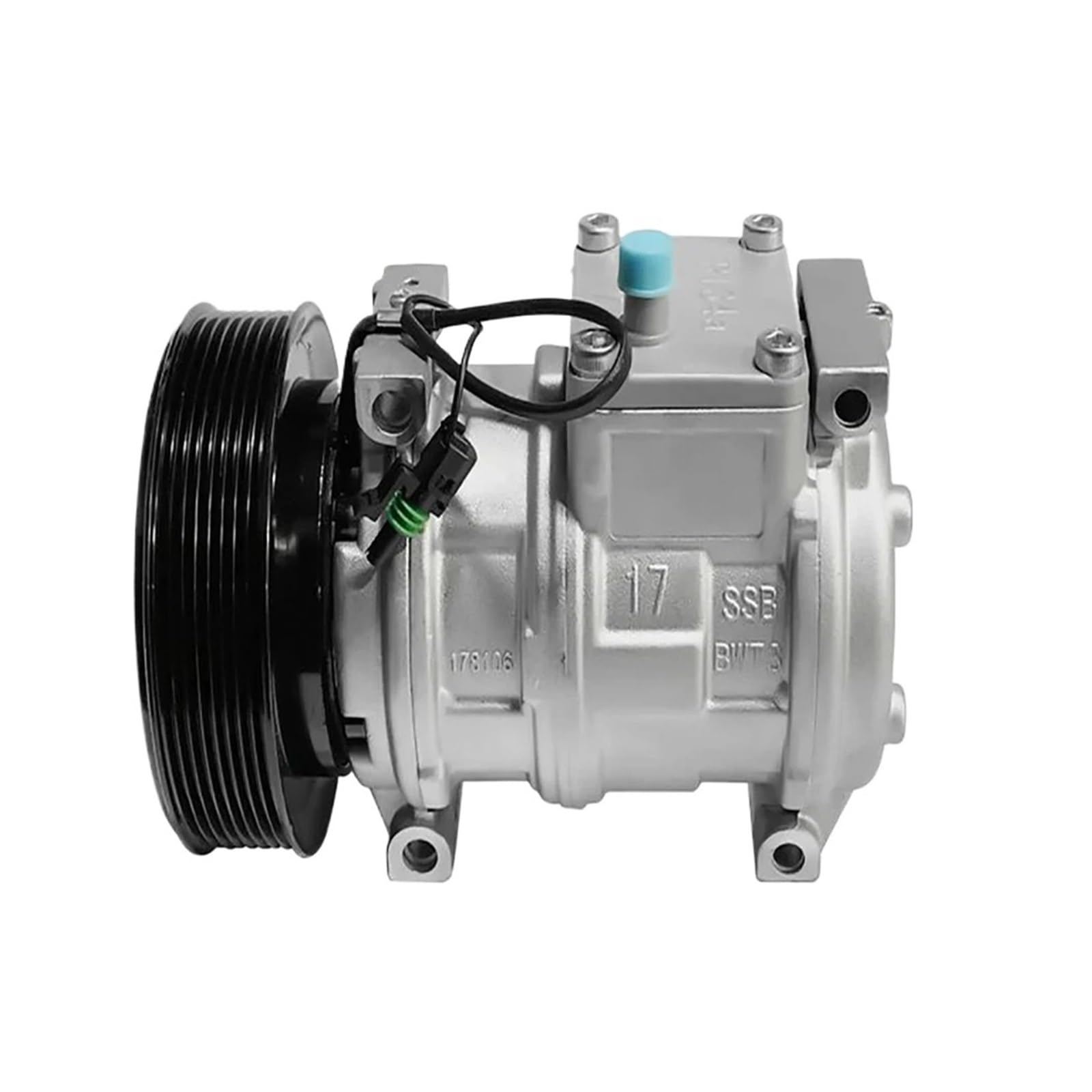 LAINGJINGMEI Klimaanlage Kompressor Kompatibel for AH169875 TY24304 AN221429 RE46609 SE501462 TY6764 RE69716 AN22149 Auto Teile von LAINGJINGMEI