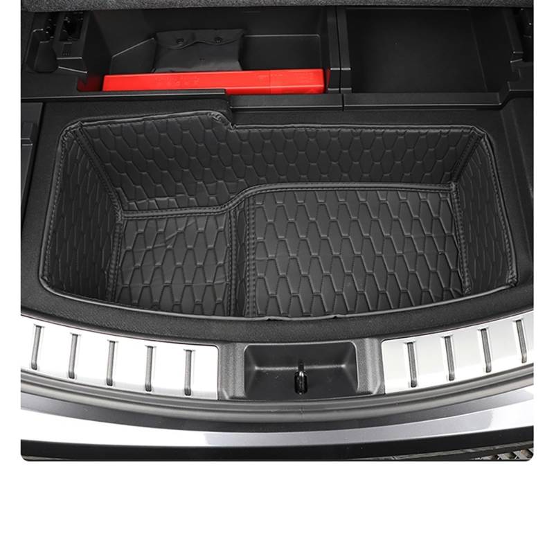 LAINGJINGMEI Kofferraummatte kompatibel for Lexus NX 260 NX350h 2022 Bodenmatte Abdeckung Matten Kofferraum wasserdichte Schutzpolster Innenzubehör(Spare Tire Box Mat) von LAINGJINGMEI