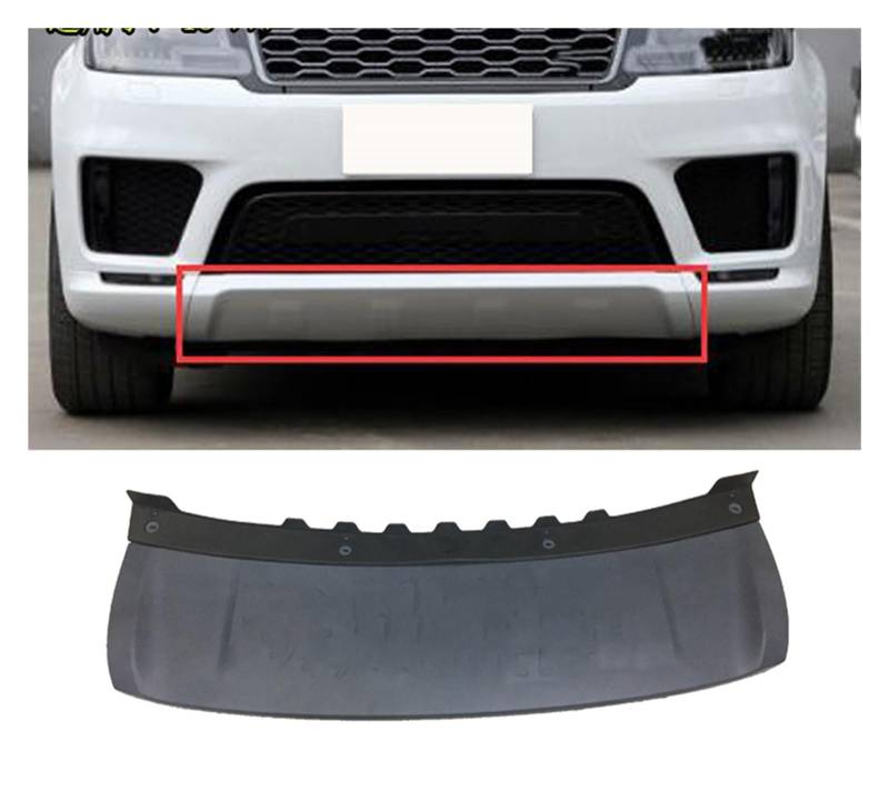 LAINGJINGMEI Kompatibel for Land Rover Range Rover Sport 2018–2022 LR109870 Frontschürze Lippe Abschlepphaken Anhänger Abdeckung Spoiler Splitter Platte Klappe Kotflügel von LAINGJINGMEI