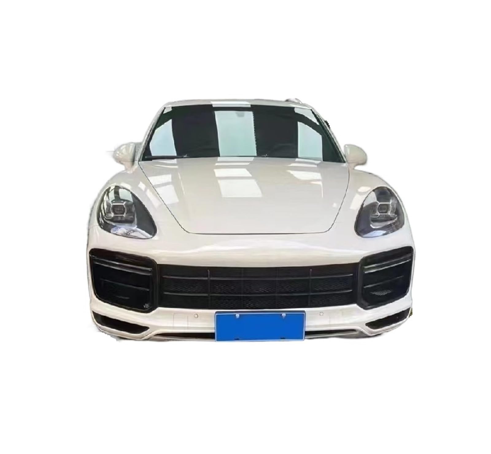 LAINGJINGMEI Kompatibel for Porsche Cayenne Turbo Vorne Stoßstange Hinten Montage Auto Zubehör Accesorios para Auto von LAINGJINGMEI