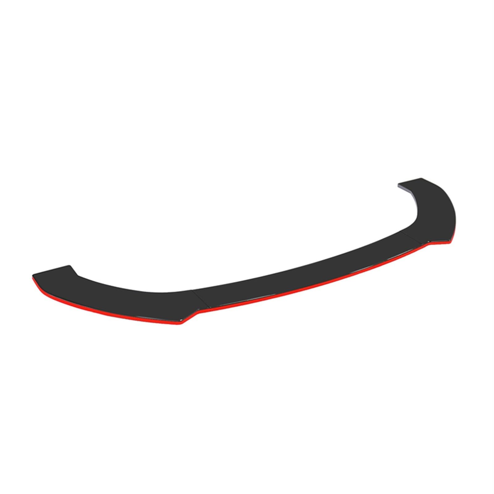 LAINGJINGMEI Kompatibel mit Lexus Frontschürze Lip Spoiler Body Kit Splitter Deflektor Schutz Autozubehör(Glossy Black Red) von LAINGJINGMEI