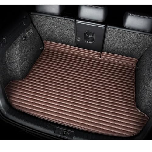 LAINGJINGMEI Kunstleder Custom Kofferraummatte kompatibel for Chrysler 300C Grand Voager Sebring Innendetails Autozubehör(Coffee,300C 2004-2005) von LAINGJINGMEI