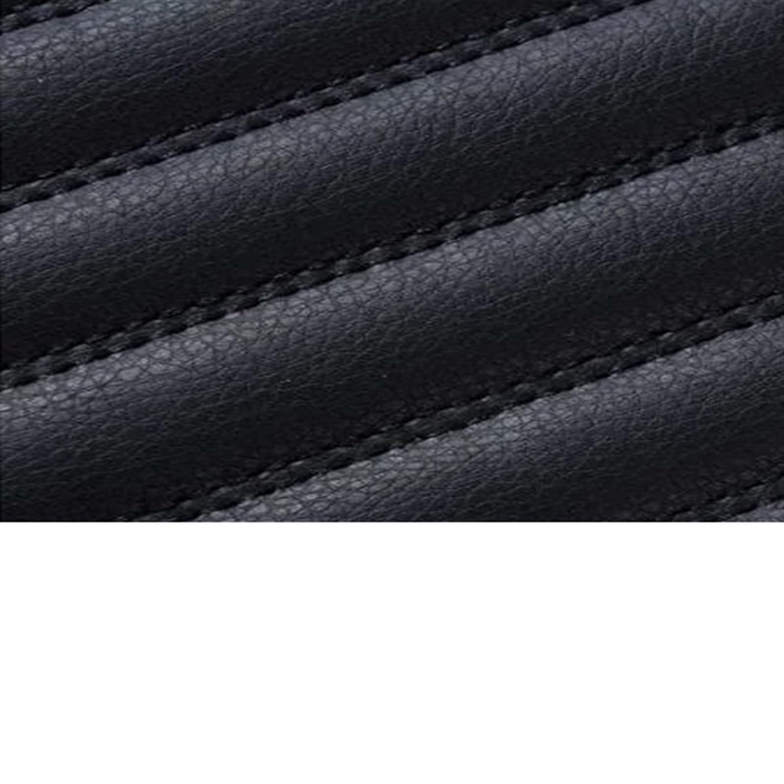 LAINGJINGMEI Kunstleder maßgeschneiderte Auto-Fußmatten kompatibel for Lincoln MKC 2013-2019 Jahr Innendetails Autozubehör Teppich(Black) von LAINGJINGMEI