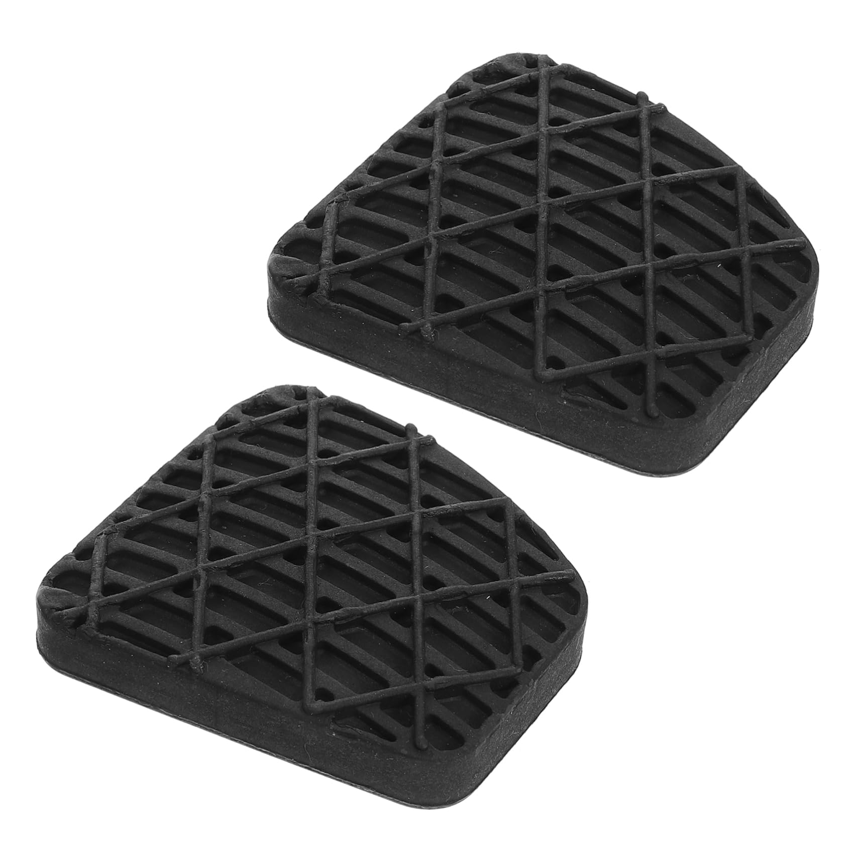 LALADEFIEE 1 Paar Bremsbeläge aus Gummi gummimatte gummipads Fahrzeugpedal Schutz car accessories Autopolster Kupplungspedalabdeckung Auto-Kupplungspedal-Reparatursatz Pedalauflage Auto Black von LALADEFIEE