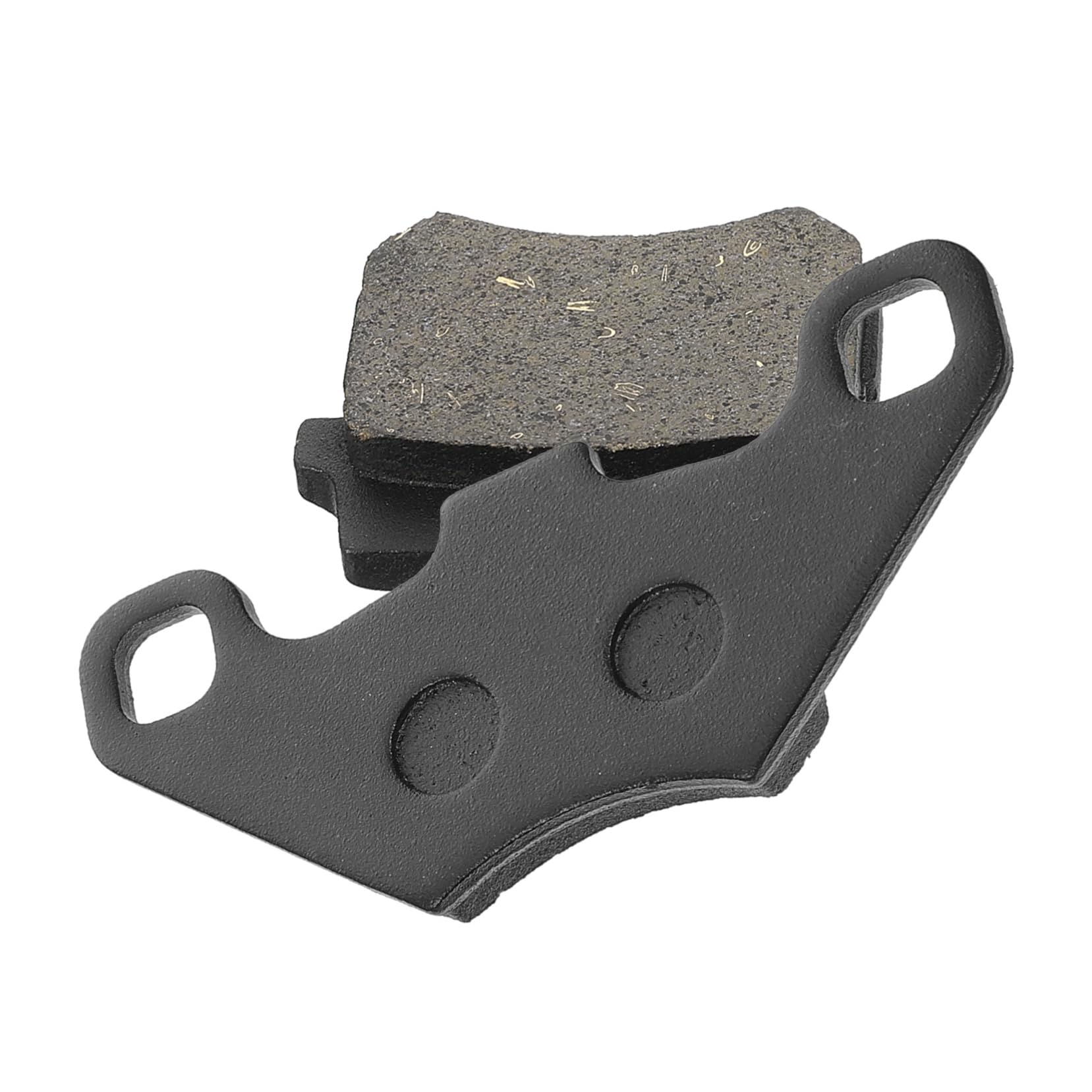 LALADEFIEE 1 Satz Bremsbelagsatz bremskeil brake pads Bremsbeläge für Kart Racing Leistungsfähige Bremsbeläge Hintere Bremsbeläge Ersatzbremsbeläge Bremsklotz -Bremsbelag Metall Black von LALADEFIEE