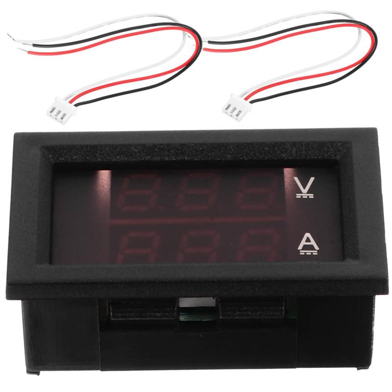 LALADEFIEE 10A Voltmeter Amperemeter Spannungsstrom Tester Monitor Panel Messgerät Für Auto Digitales Multimeter Zur Überprüfung Von Spannung Und Strom Ideal Für Kfz Anwendungen von LALADEFIEE