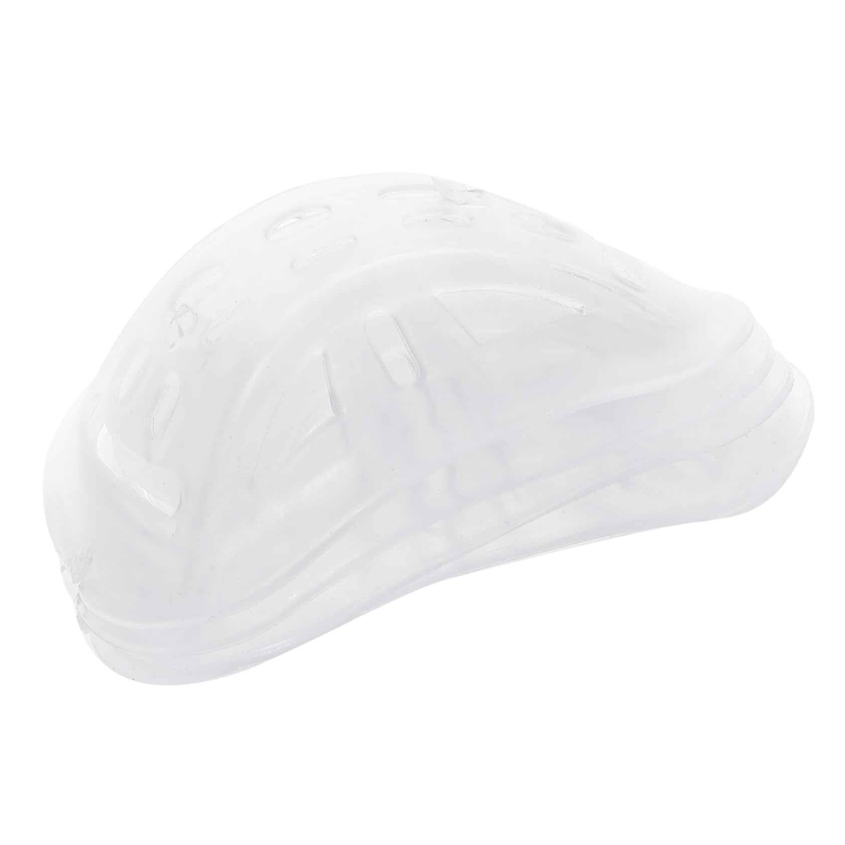 LALADEFIEE 4-teiliges Set Helm-kinnstütze Schutzhelm-kinnpolster Helm Kinnpolster Kinnriemen Für Hockeyhelm Helmkettenpolster Helm-kinnschutz Kinnschale Für Schutzhelm Pp Transparent von LALADEFIEE