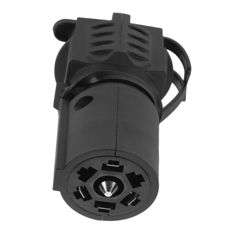 LALADEFIEE Anhängeradapter 7 Polig Auf 4/5 Polig Wasserdichter Anhängerstecker Adapter Für Anhängerlicht Robuster Und Langlebiger Kabelverbinder Für Sichere Verbindung von LALADEFIEE