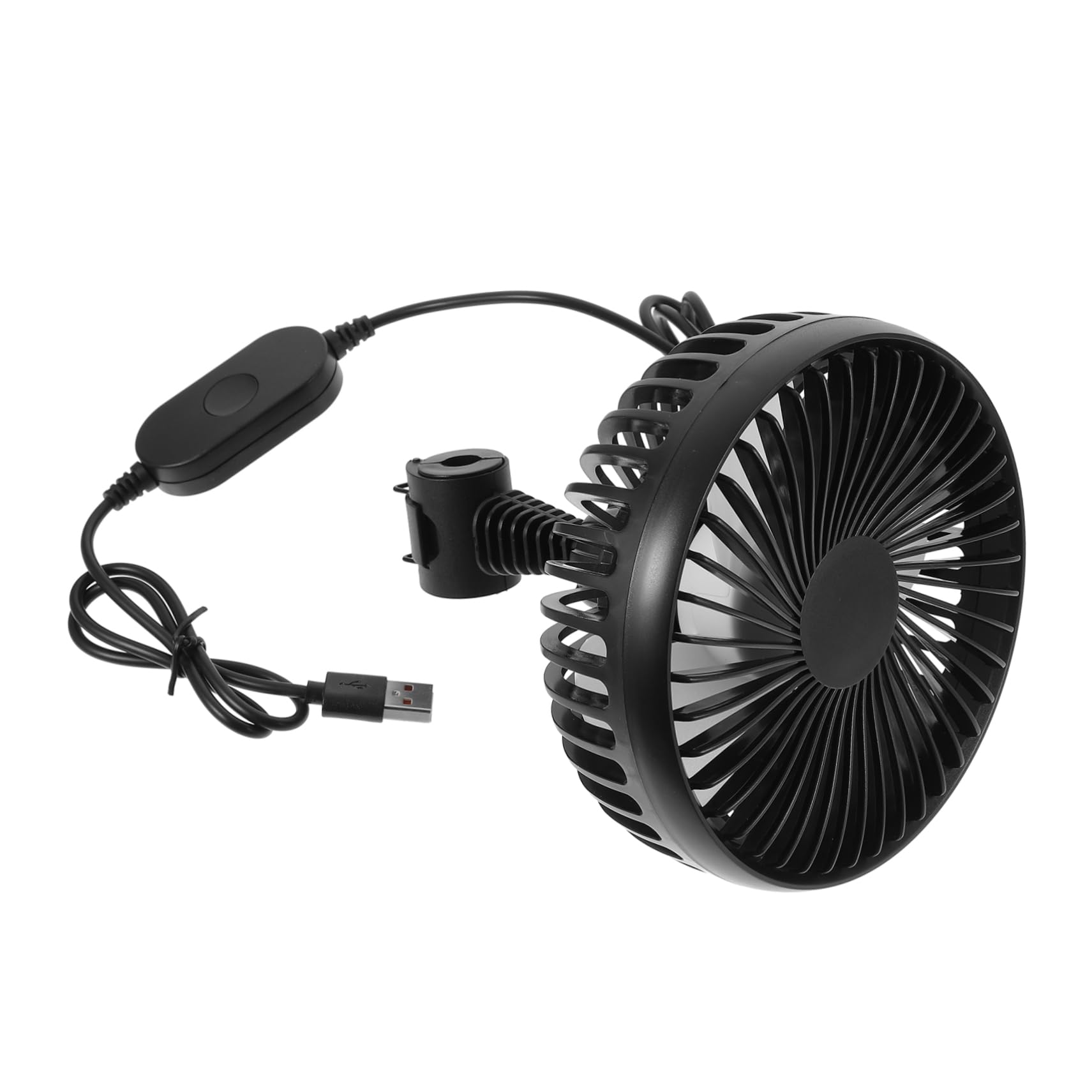 LALADEFIEE Auto-Fan pkw innenraumheizung autokühlbox Auto Heizung Lüfter multifunktionaler Fahrzeugventilator Autos Auto-Luftzirkulationsventilator Umluftventilator für Fahrzeuge Abs Black von LALADEFIEE