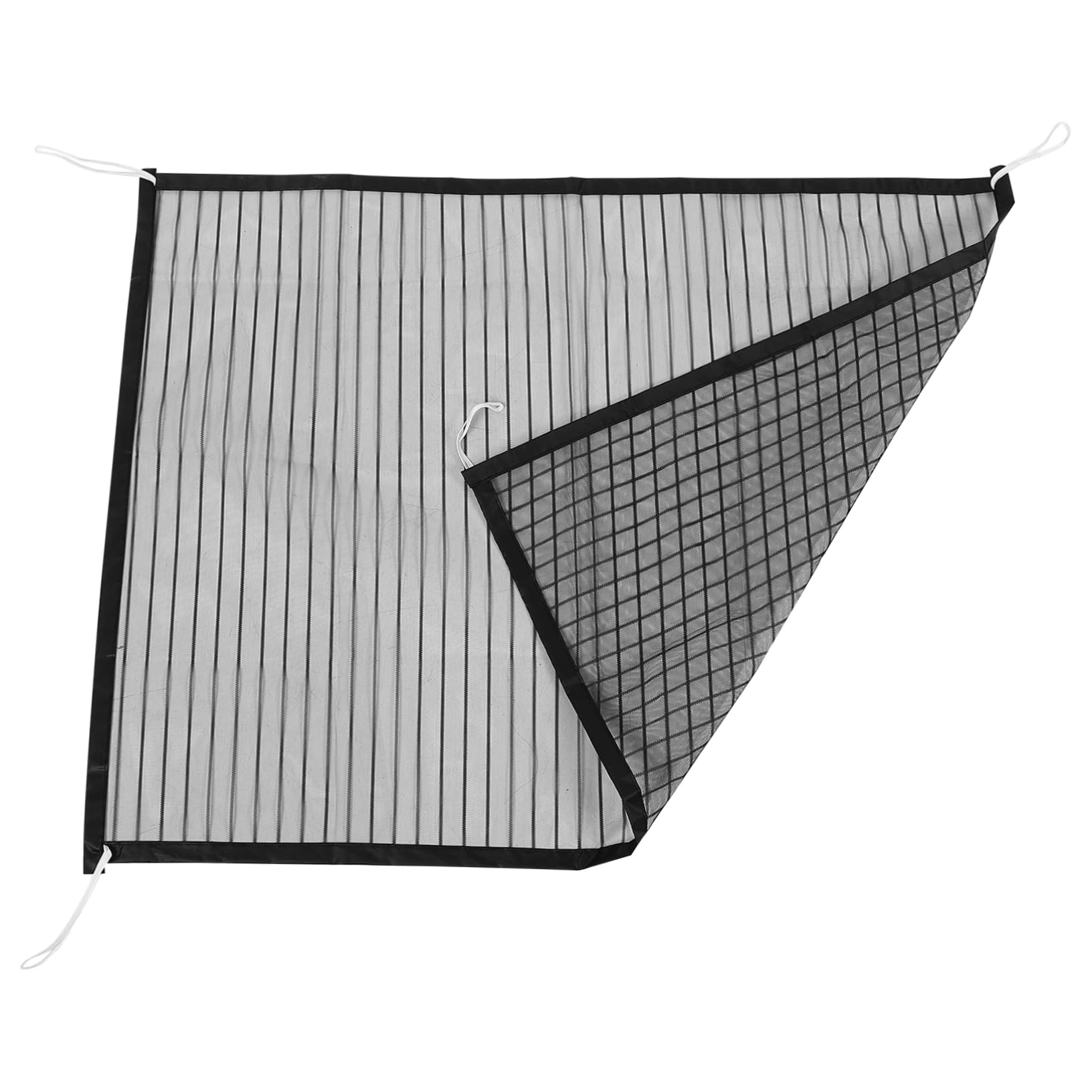 LALADEFIEE Auto-Wassertank-Schutznetz Mesh-Frontstoßstangengrill Frontstoßstangenhaubengrill Grillgitter für Stoßstange Auto-Kühlergrill-Schutznetz Autozubehör Mesh-Grill Gittergewebe Black von LALADEFIEE