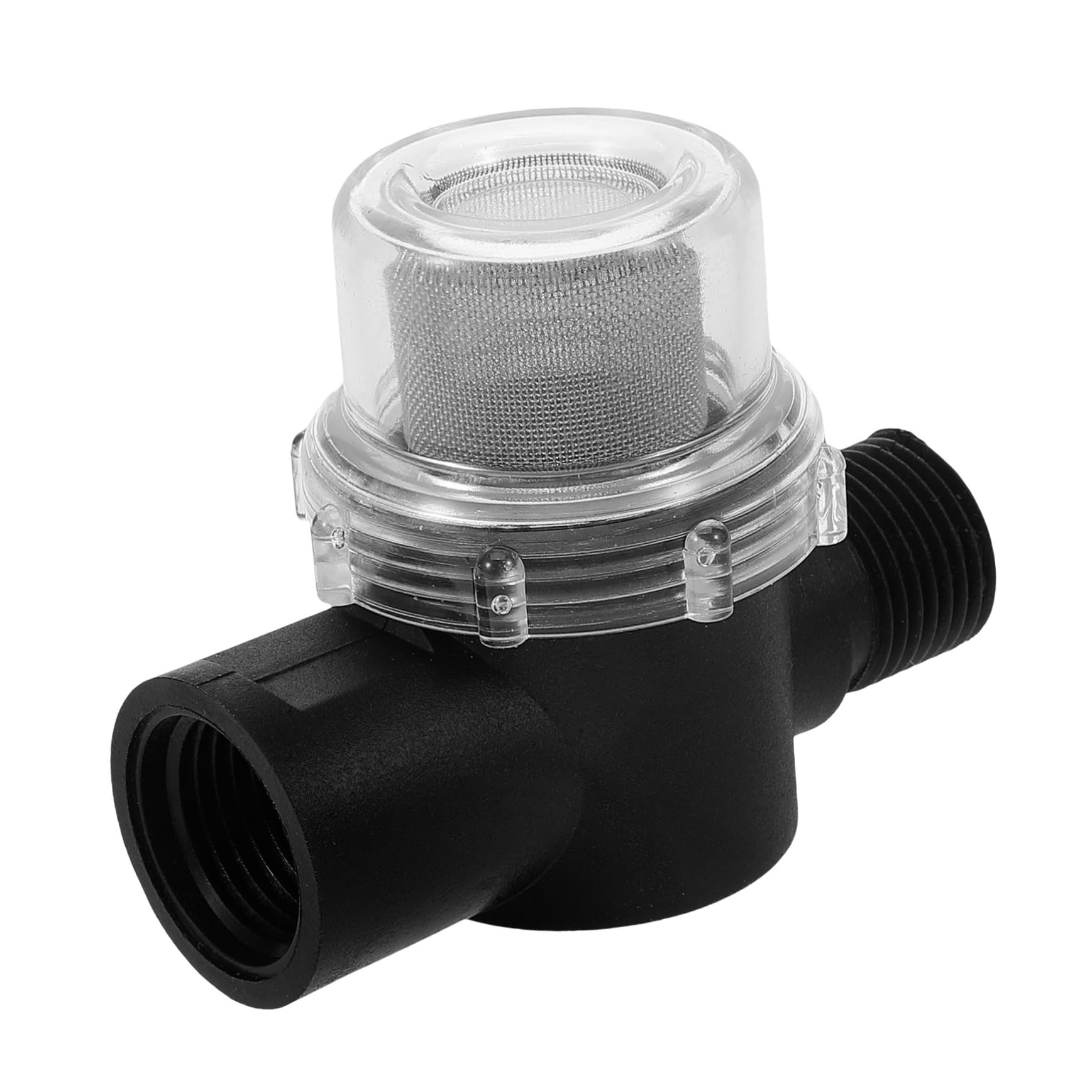 LALADEFIEE Wasserpumpenfilter Wasserfilter Teile Der Wasserpumpe Für Wohnmobile Siebfilter Für Wasserpumpe Siebfilter Wasserpumpe Sieb Der Wasserpumpe Wohnmobil-wasserpumpensieb Black Stk von LALADEFIEE