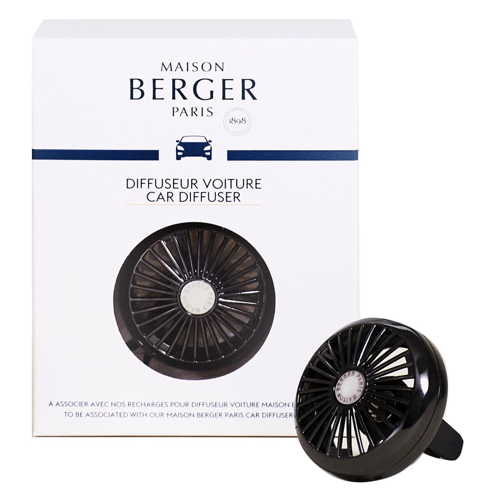 Lampe Berger Autoduft Car Wheel Gun Metal von MAISON BERGER