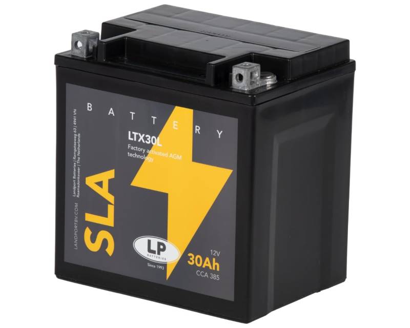 LANDPORT Batterie 12 V 30 Ah (LTX30L) [wartungsfrei & versiegelt] kompatibel für Artic Cat, Polaris von LANDPORT