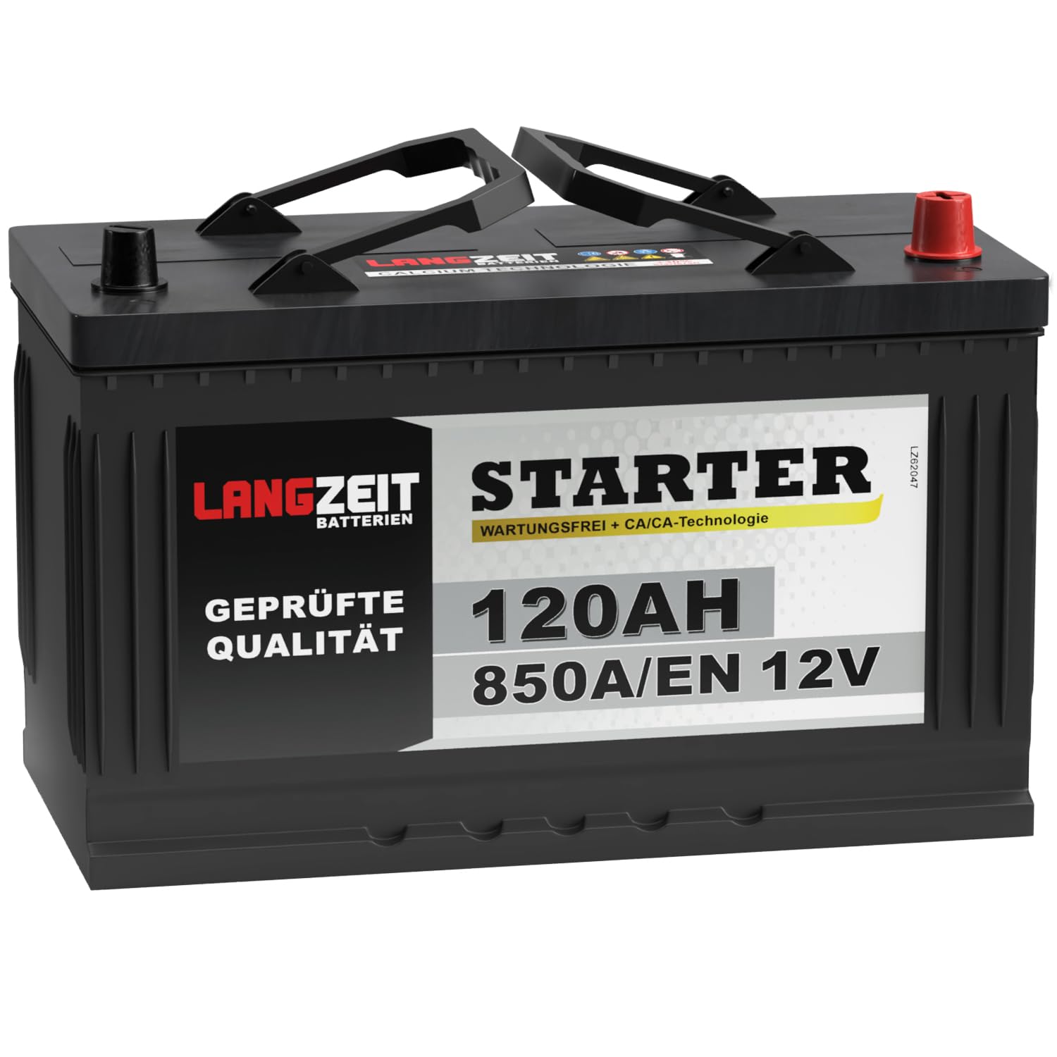 Starterbatterie 120Ah 12V LKW Auto Batterie IvecoDaily II III von LANGZEIT Batterien