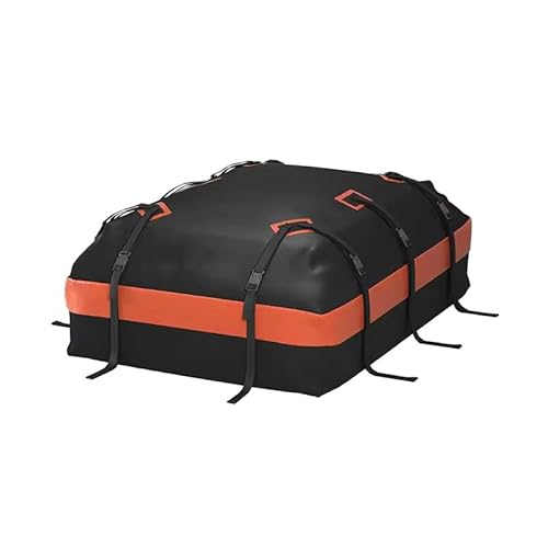 Auto Dachbox für DS 3 2018-2022 2023, Dachtasche Wasserdicht Dachgepäckträger Tasche Dachkoffer mit Anti Rutsch Matte Gepäckbox Auto Zubehör,B von LANKEKE